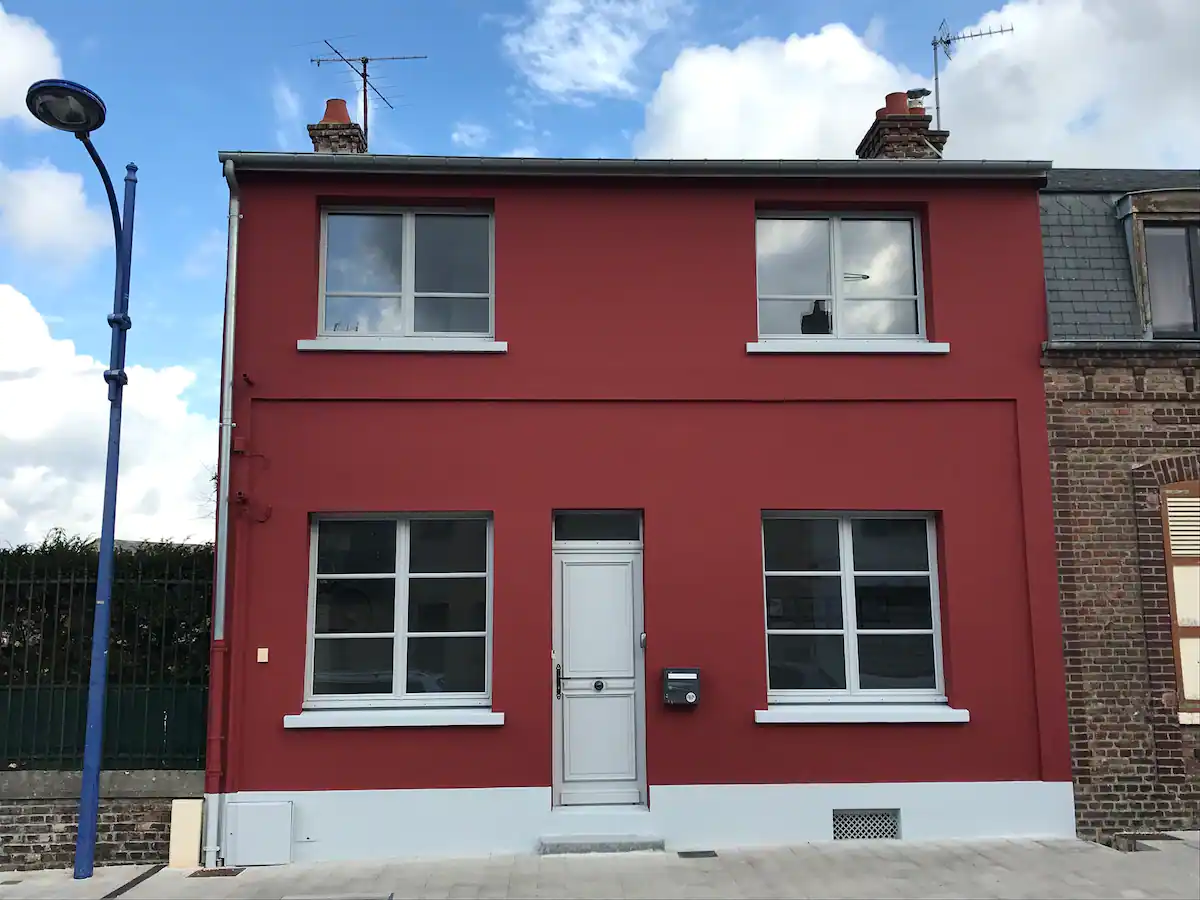 Maison au cœur du Crotoy à 100 m de la plage avec cour et garage