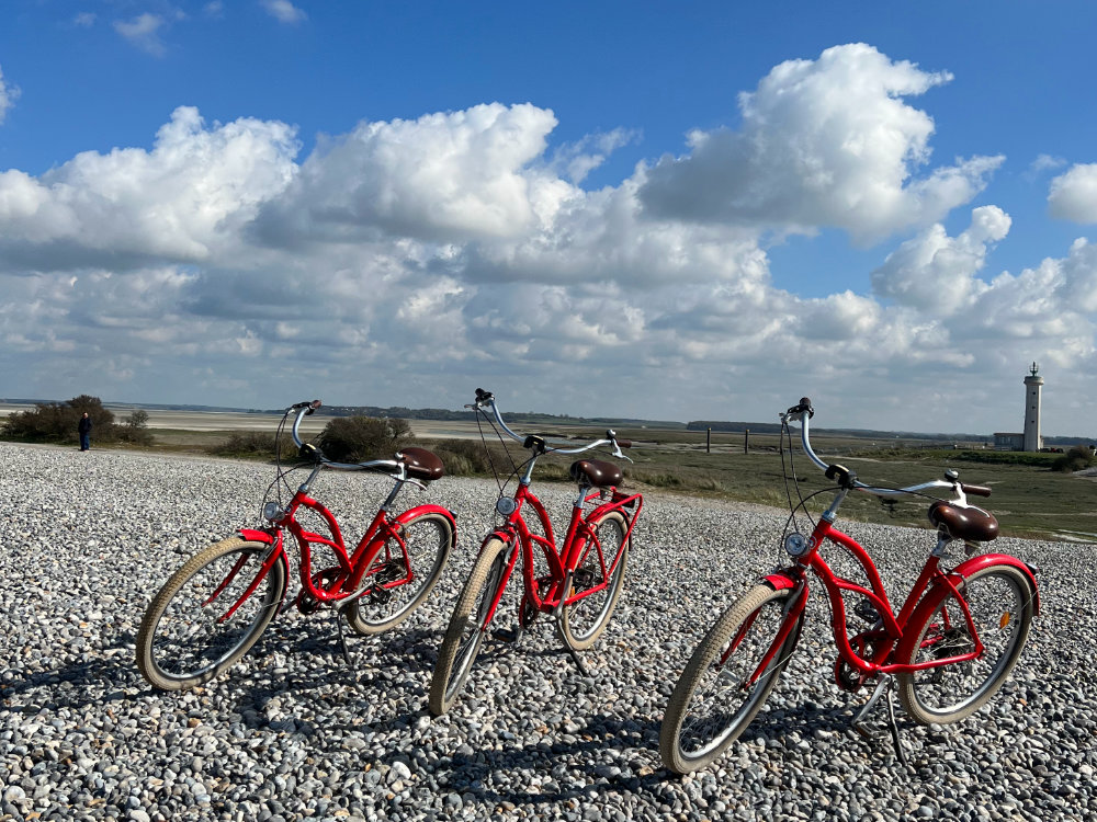 ballade en vélo en baie de Somme, pistes cyclables 